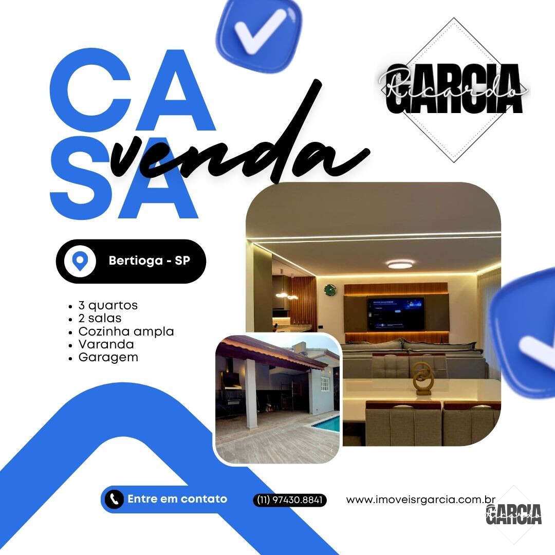 Casa à venda em Bertioga, Enseada, com 3 quartos, 146m²